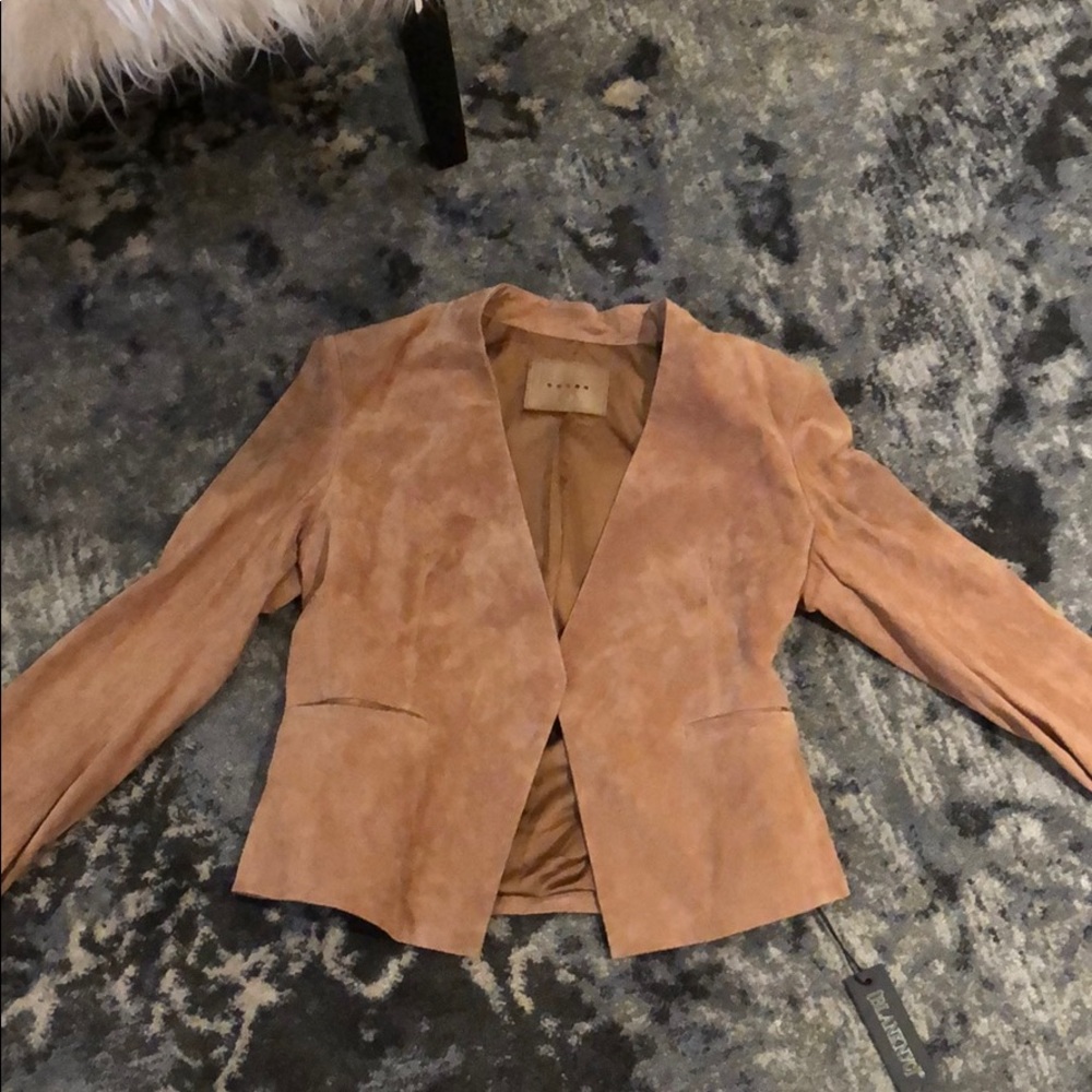 Blank NYC suede jacket in size small